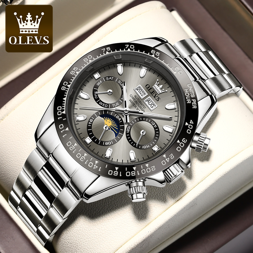 Rolex Watch Daytona - OLEVS 6654 럭셔리 남성용 시계 크로노