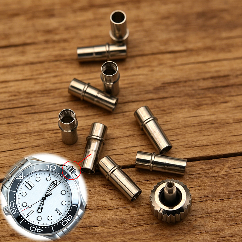 Omega Watch Seamaster - 시계 크라운 및 크라운 튜브 고품질