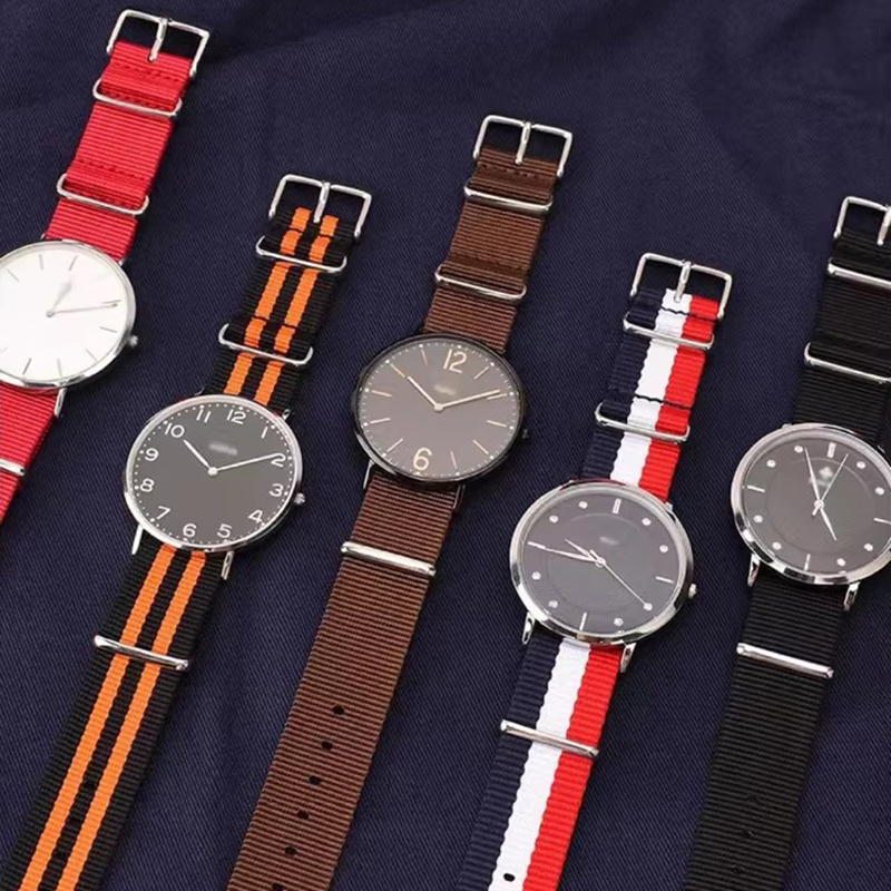18/20/22/24mm Cambos 줄무늬 강력한 패 - Nato Strap Nylon 리뷰 및 가격