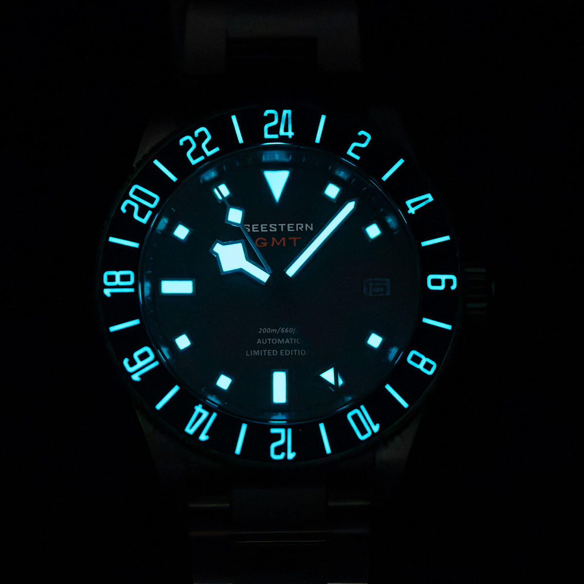 SEESTERN 다이버 맨 시계 티타늄 자동 GMT 기 - Rolex Watch Submariner 리뷰 및 가격
