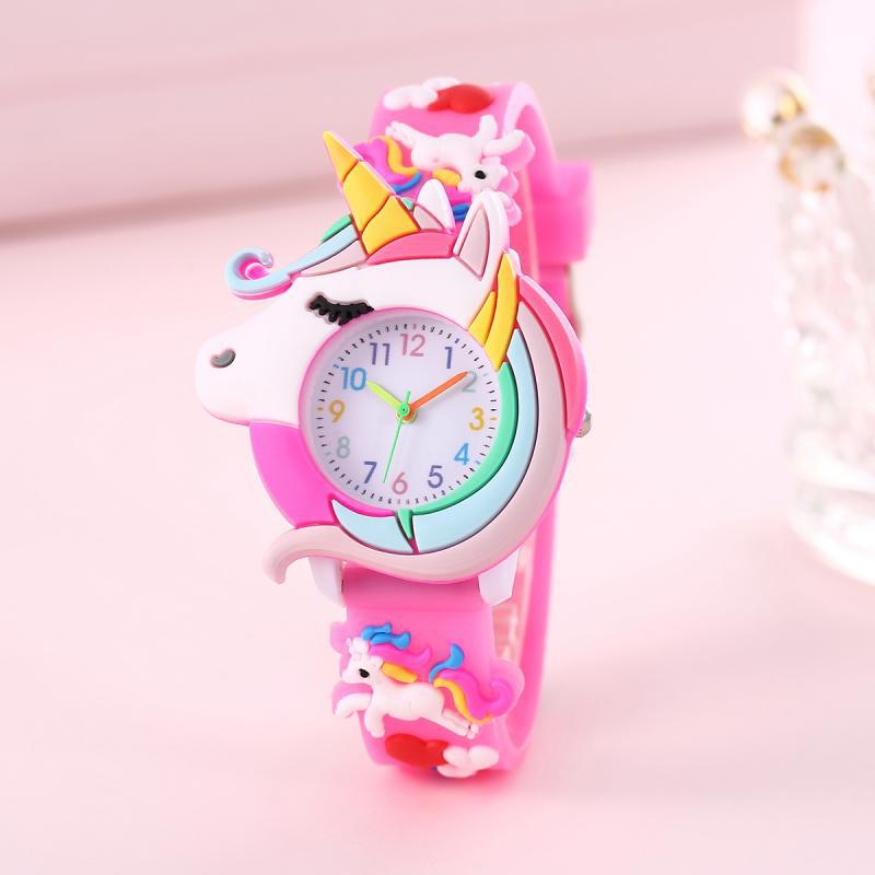 새로운 무지개 구름 프린트 실리콘 밴드 어린이 시계 소 - Silicone Watch Band 22Mm 리뷰 및 가격