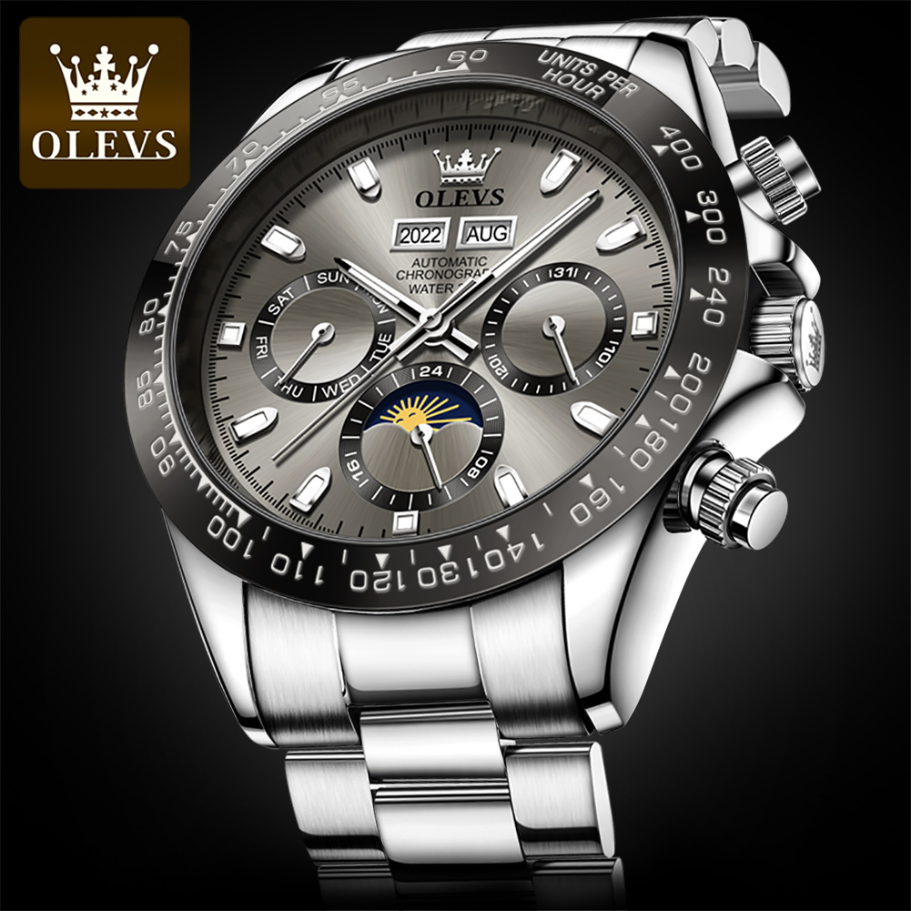 OLEVS 6654 럭셔리 남성용 시계 크로노 그래프  - Rolex Watch Daytona 리뷰 및 가격