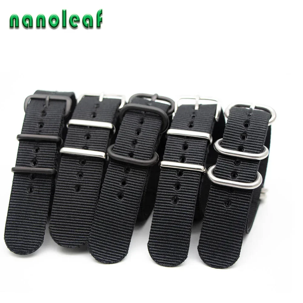 기계식 시계 스포츠 팔찌 교체 스트랩에 대 한 블랙 나 - Nato Strap Nylon 리뷰 및 가격