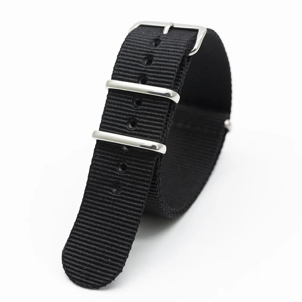 기계식 시계 스포츠 팔찌 교체 스트랩에 대 한 블랙 나 - Nato Strap Nylon 리뷰 및 가격