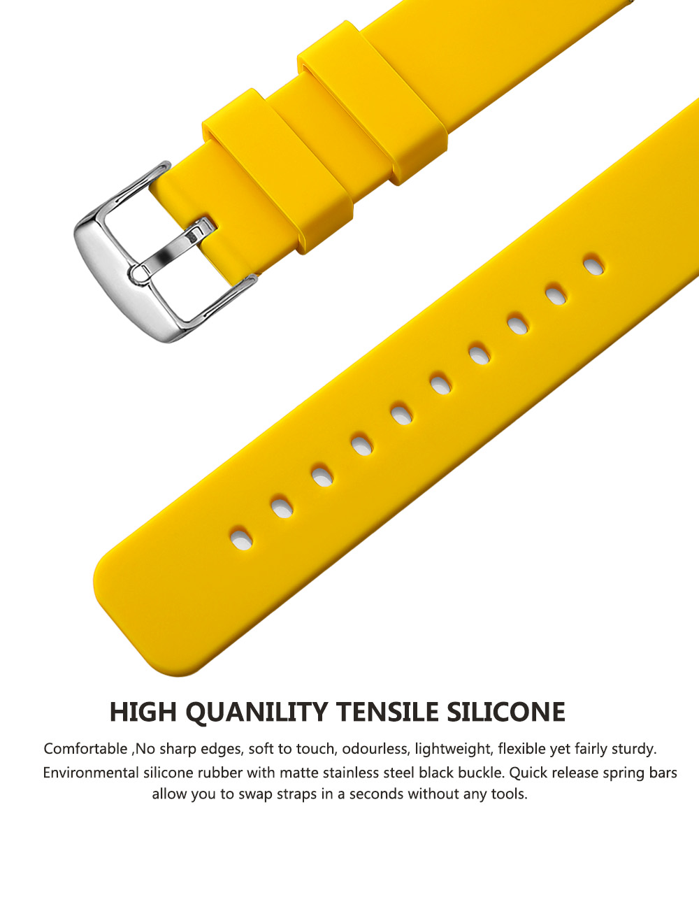 실리콘 소프트 퀵 릴리스 고무 시계 밴드, 삼성 갤럭시 - Suede Strap Watch 리뷰 및 가격