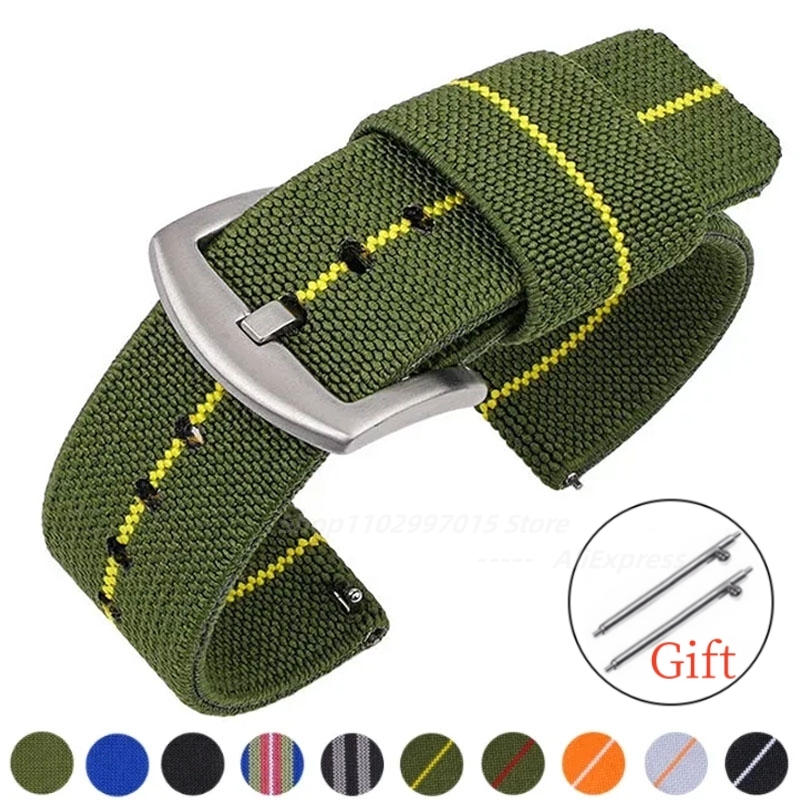 나일론 시계 밴드 18mm 20mm 22mm 24mm  - Nato Strap Nylon 리뷰 및 가격
